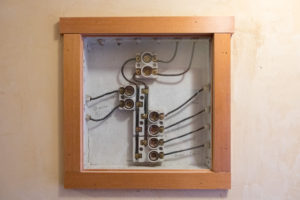 Original Electrical Panel of StoryBook Glade (no longer being used)
