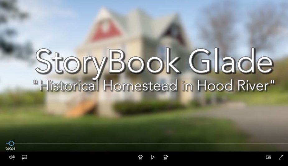 Video showcasing historic characteristics of StoryBook Glade